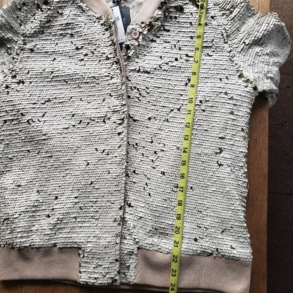 NWT - bl-nk London - Kimberly sequin bomber jacket - Picture 10 of 13